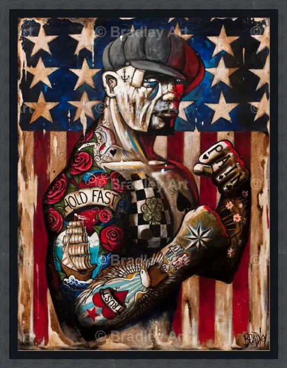 "Hold Fast for Harley Davidson"