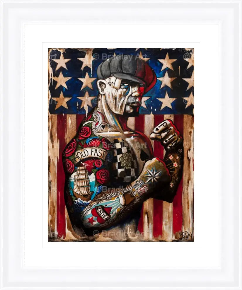 "Hold Fast for Harley Davidson"