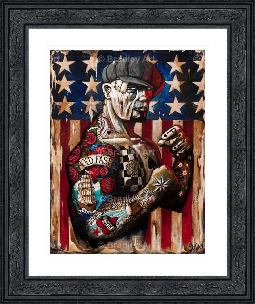 "Hold Fast for Harley Davidson"