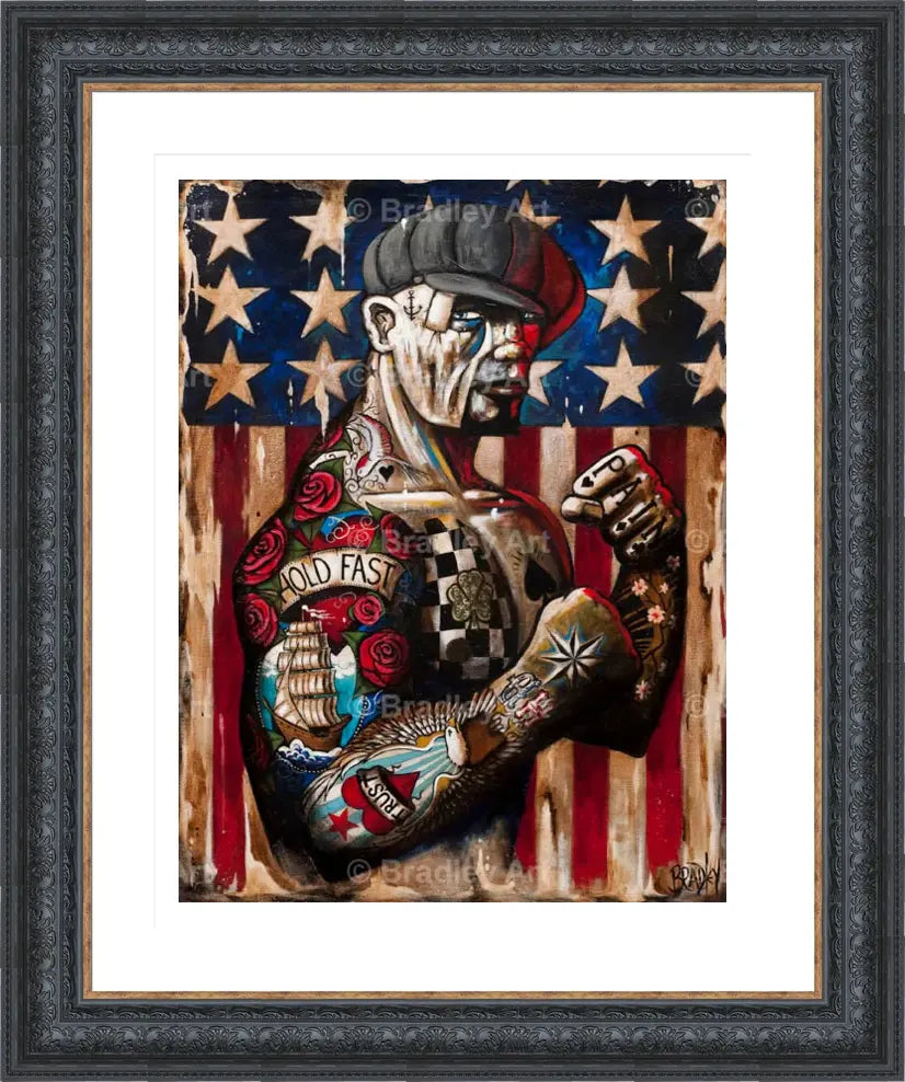 "Hold Fast for Harley Davidson"
