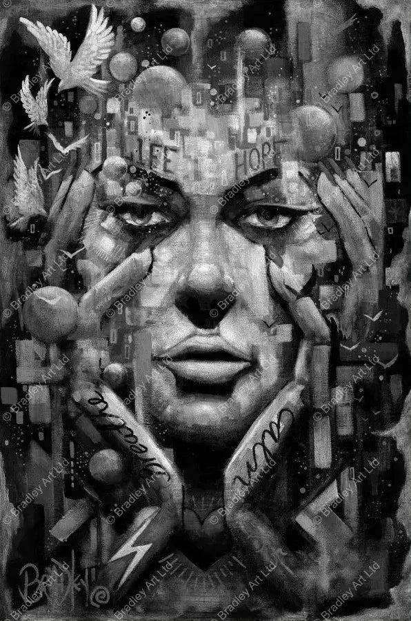 "Insomnia" (B&W)