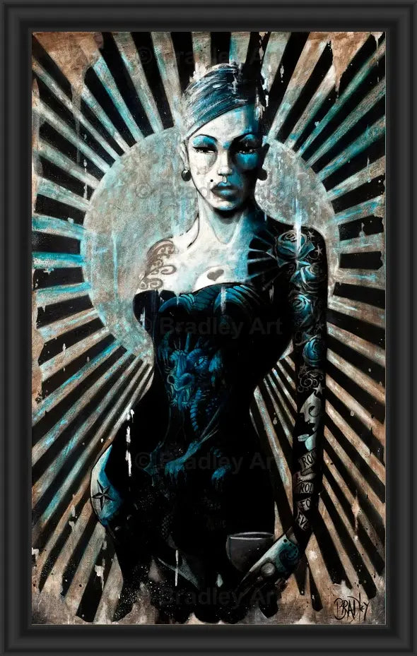 "La Femme Bleue"