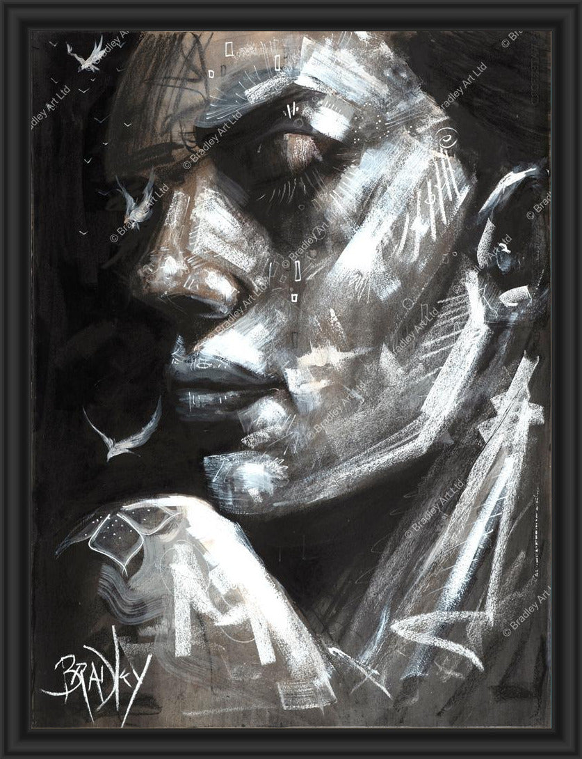 "La Femme en Noir" XL Print