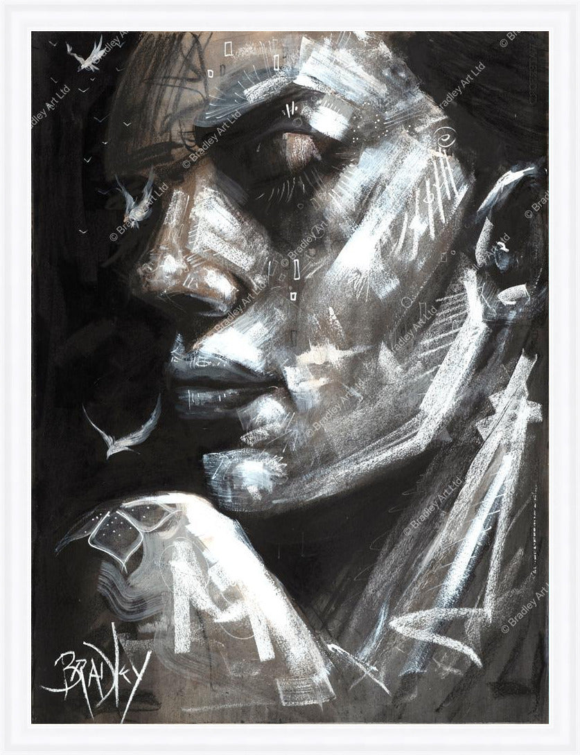 "La Femme en Noir" XL Print