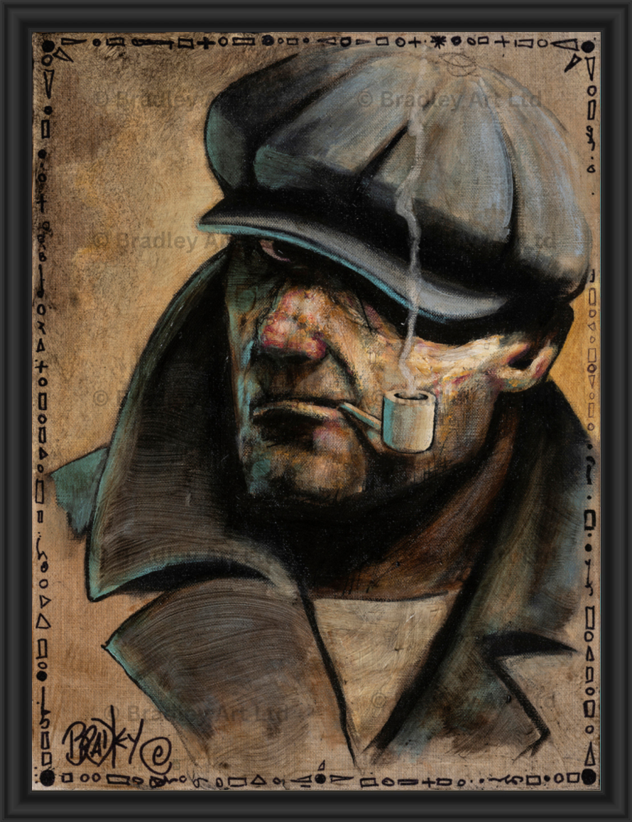 "Man With Pipe" XL Print