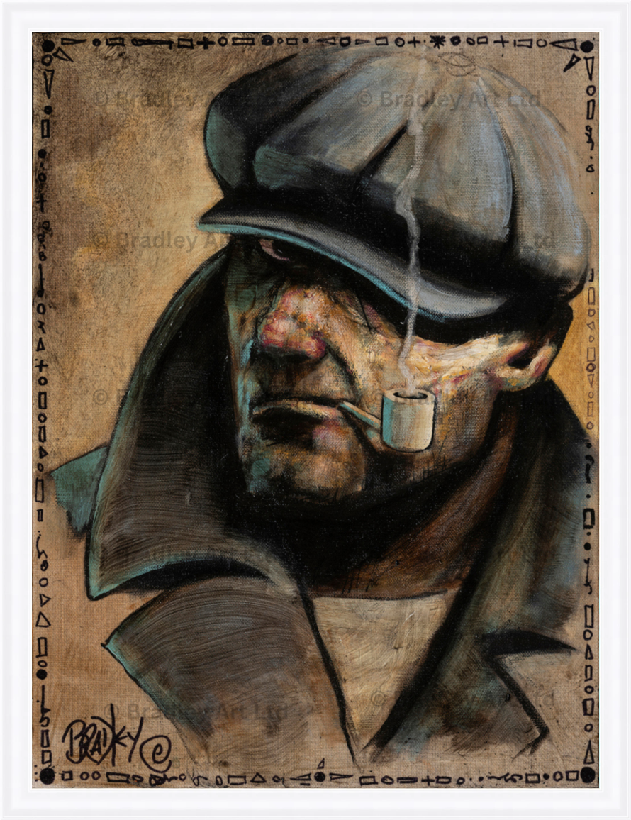 "Man With Pipe" XL Print