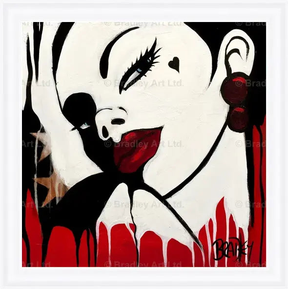 "Model in Red"