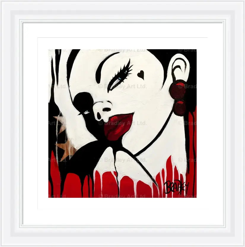 "Model in Red"