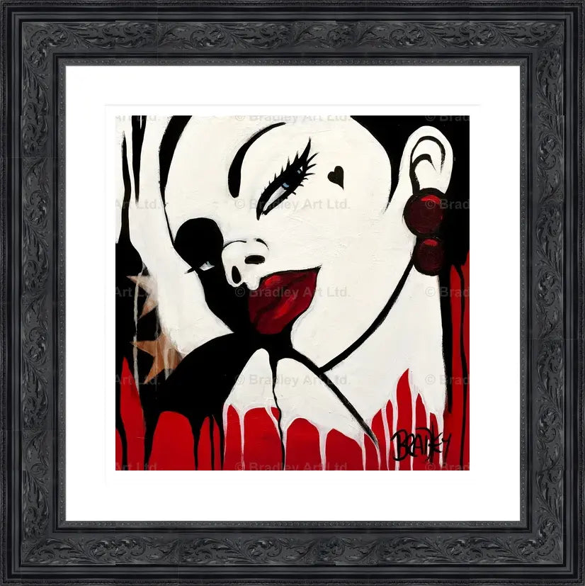 "Model in Red"