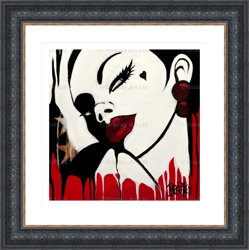 "Model in Red"
