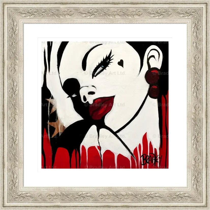 "Model in Red"