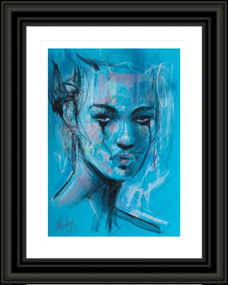 "Study II" (Blue)