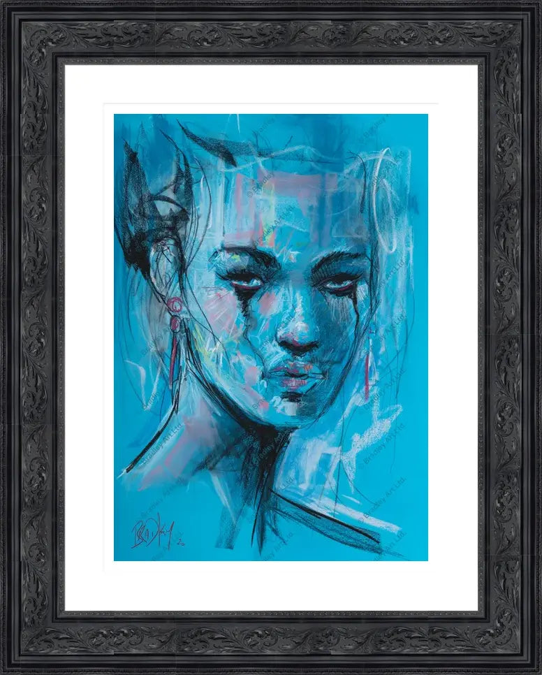 "Study II" (Blue)