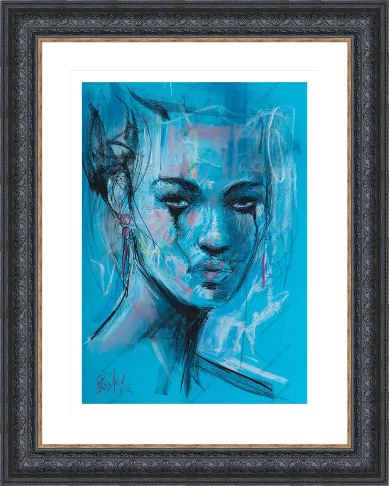 "Study II" (Blue)