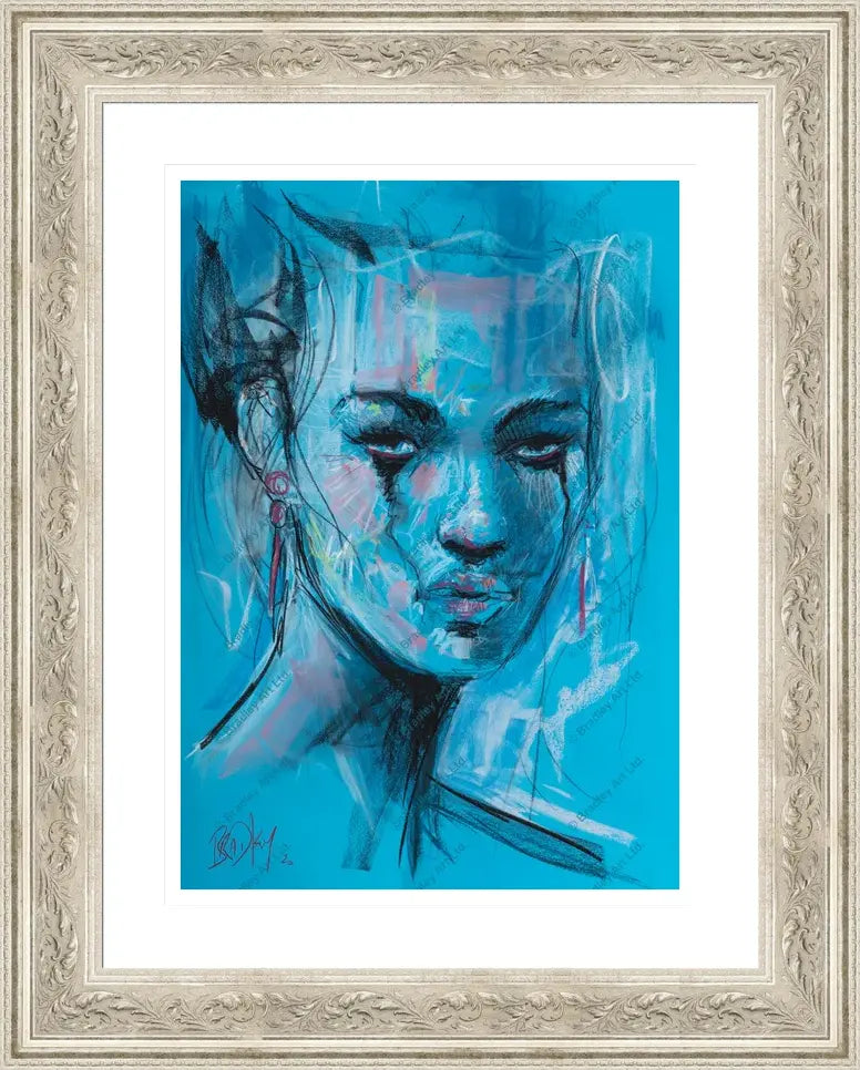 "Study II" (Blue)