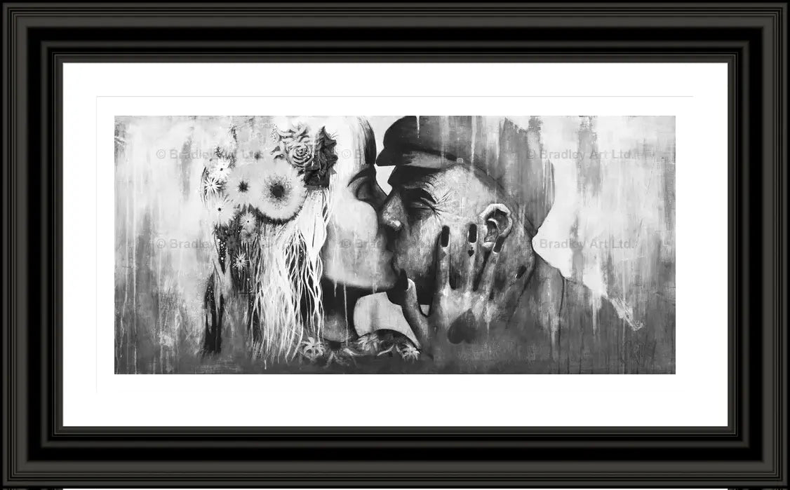 "The Kiss" (B&W)