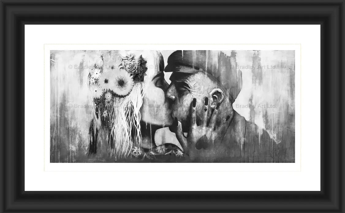 "The Kiss" (B&W)