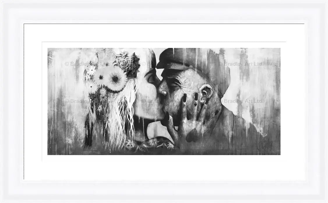 "The Kiss" (B&W)