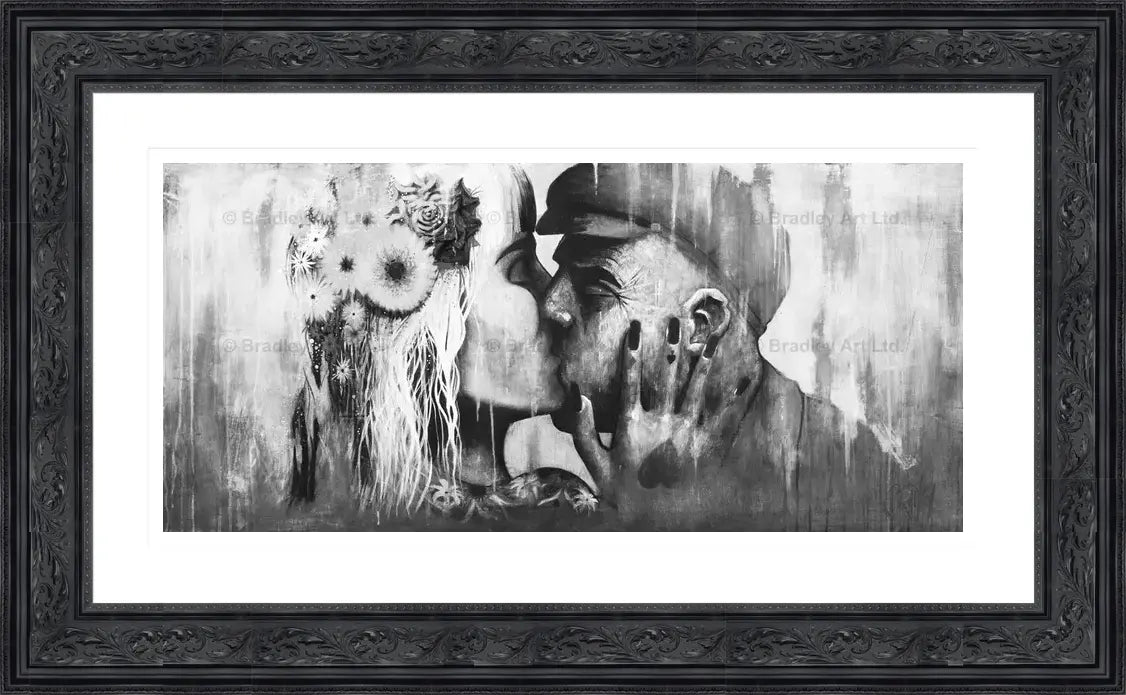 "The Kiss" (B&W)