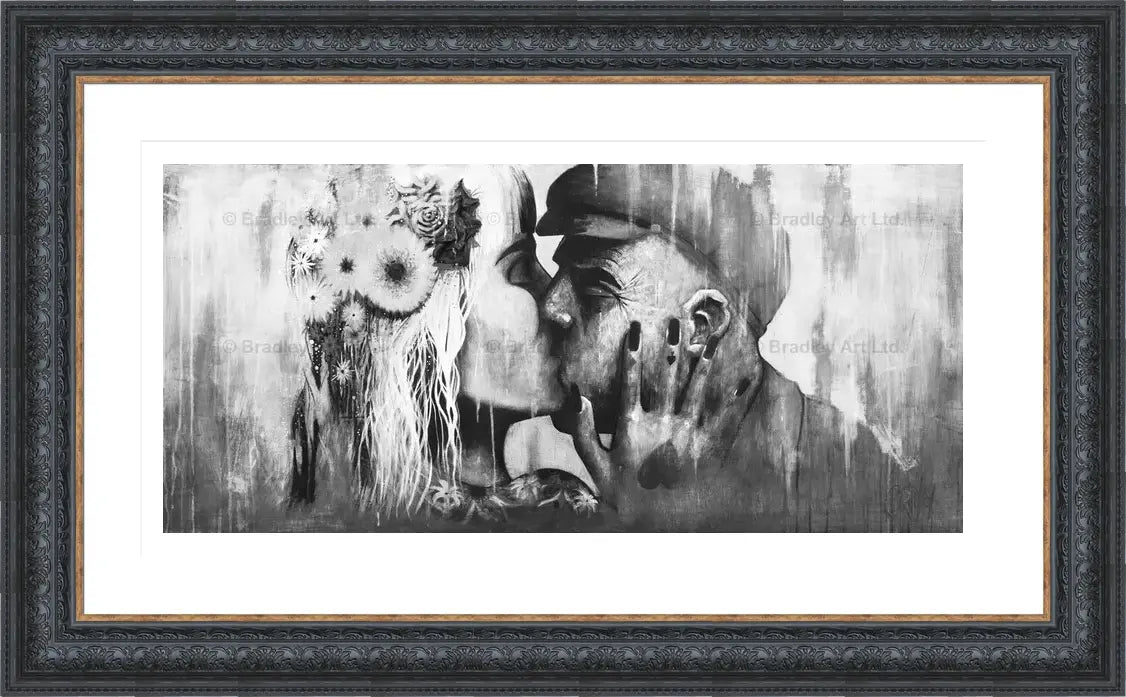 "The Kiss" (B&W)