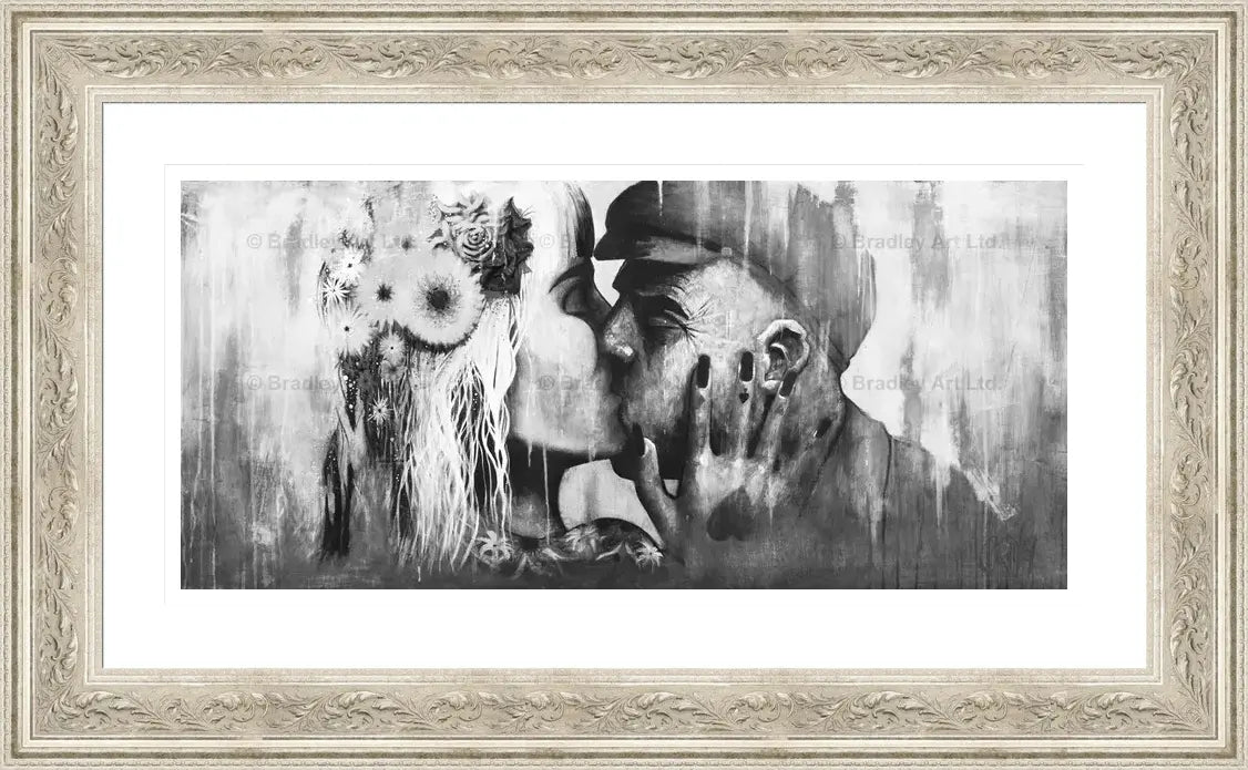 "The Kiss" (B&W)
