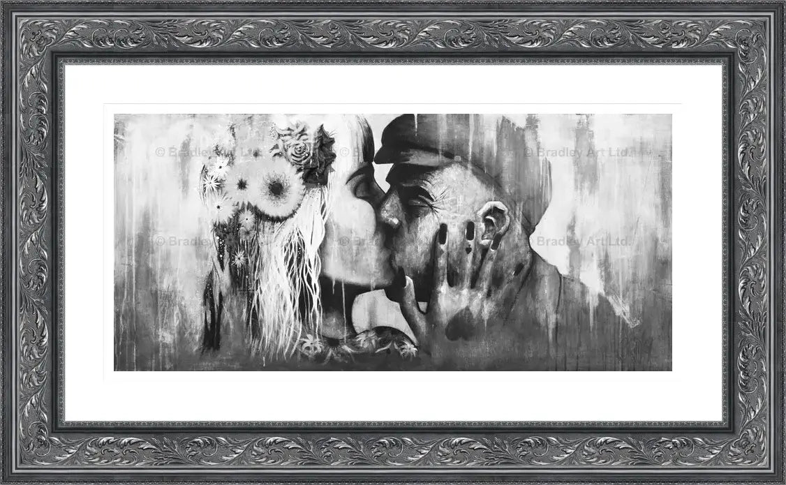 "The Kiss" (B&W)
