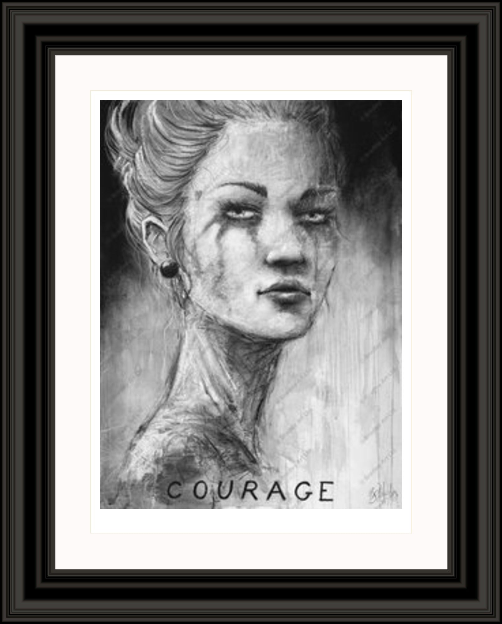 "Courage" Print