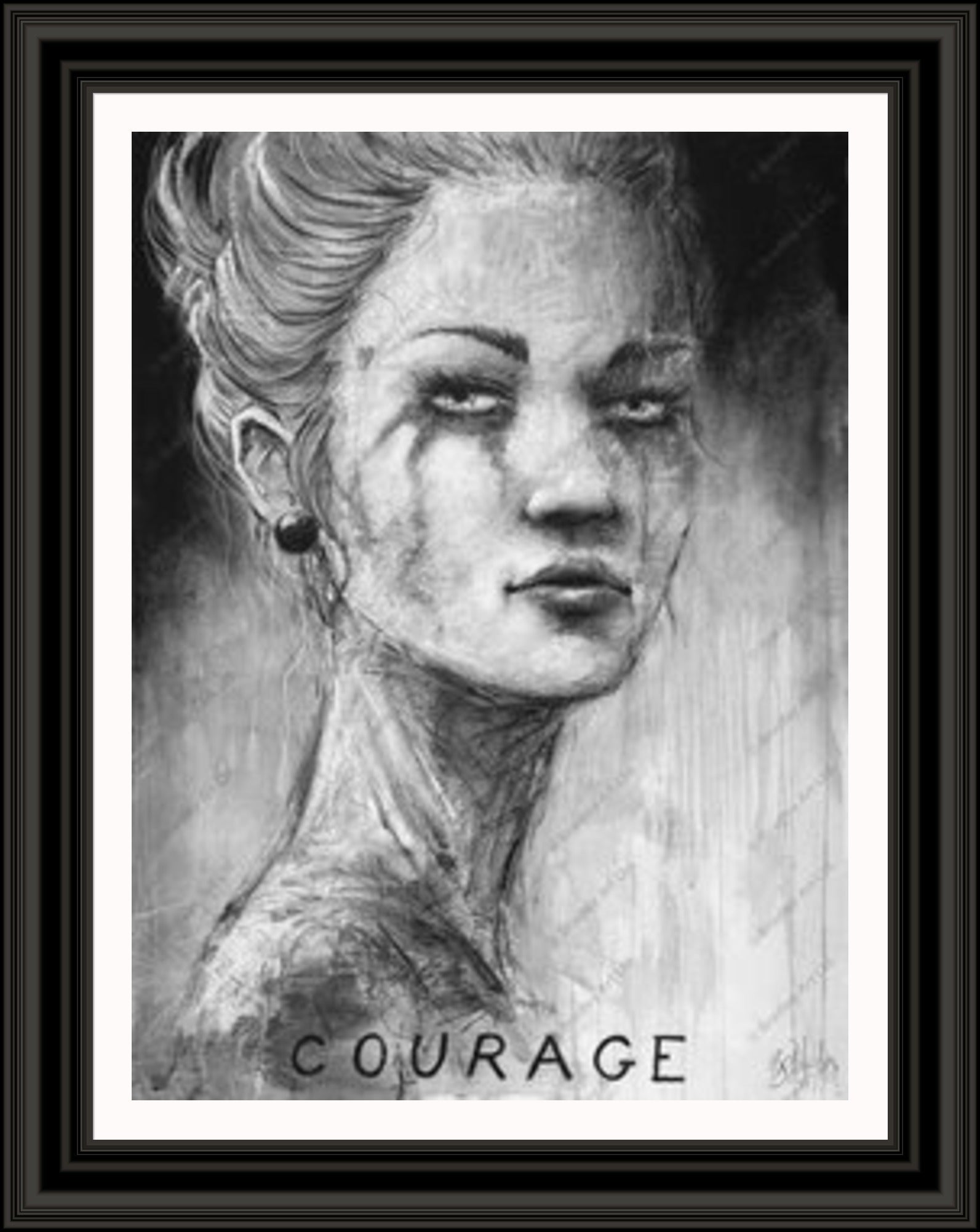 "Courage" Canvas