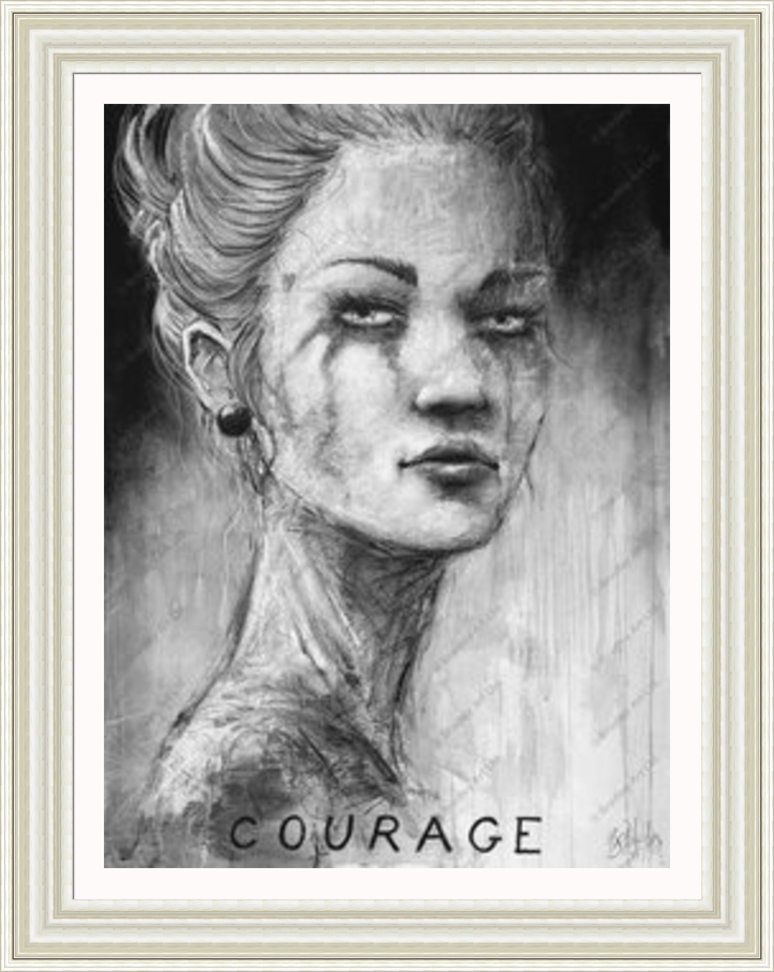 "Courage" Canvas