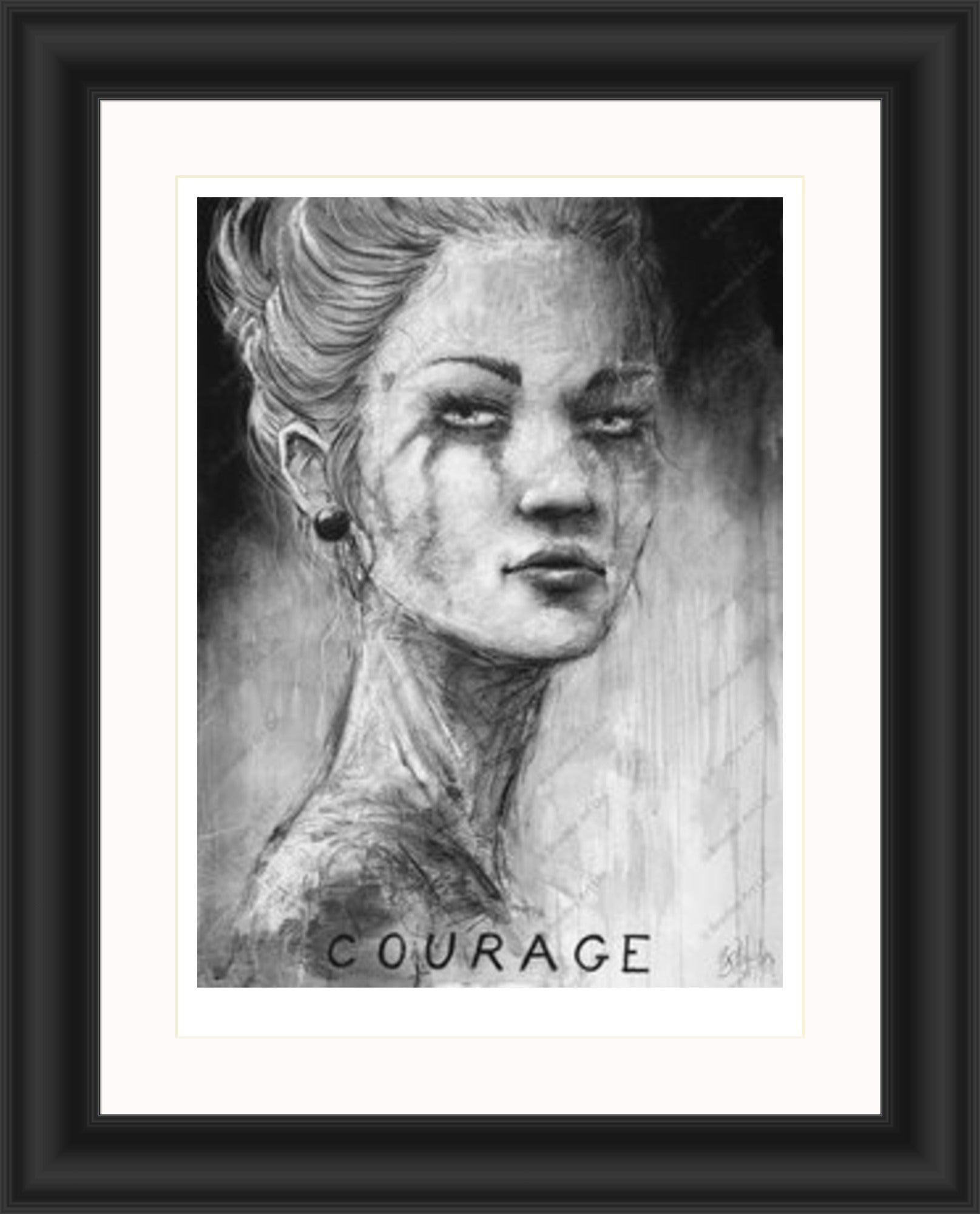 "Courage" Print