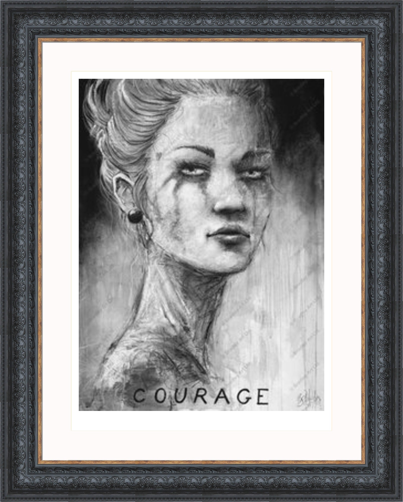 "Courage" Print