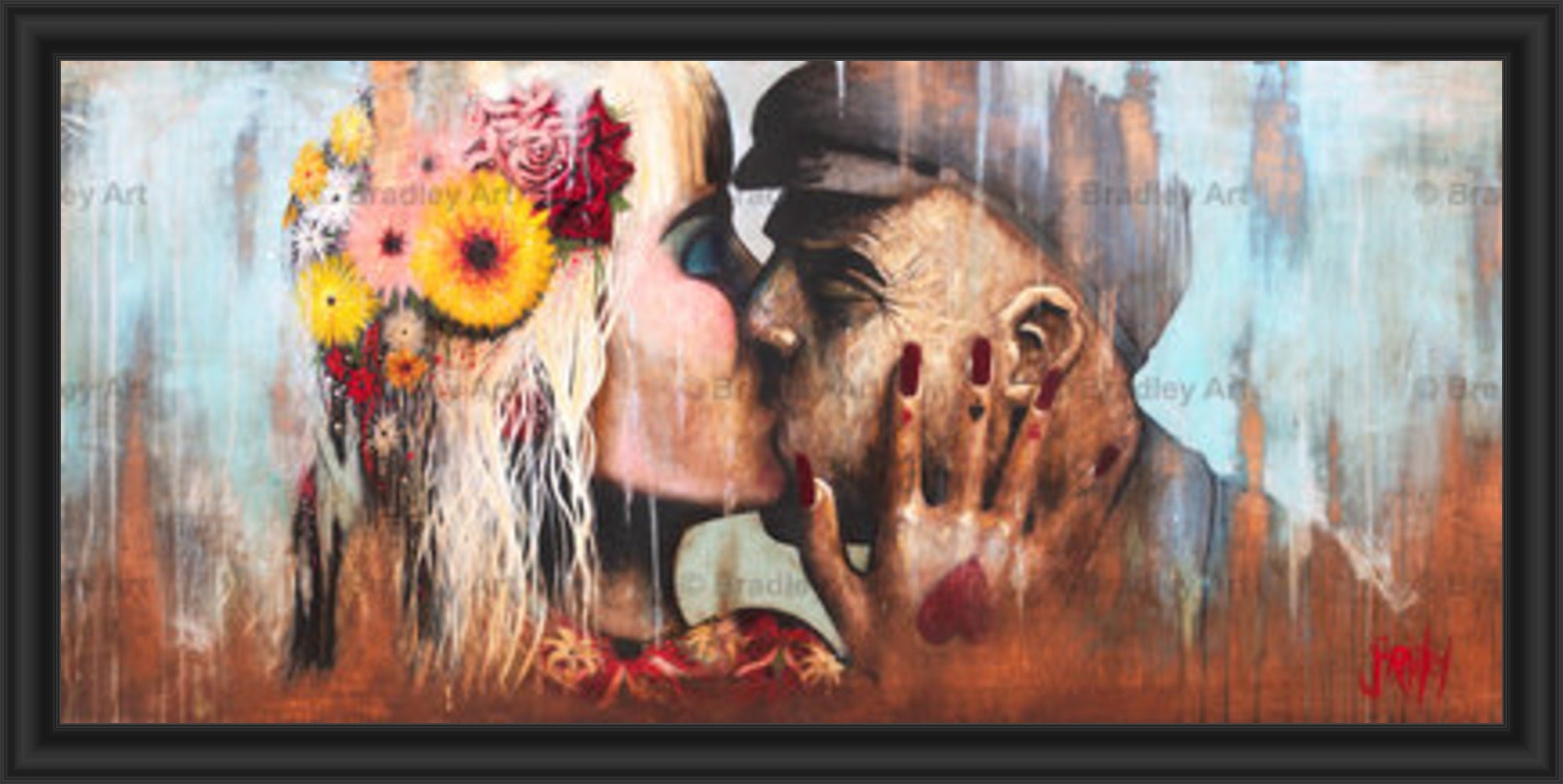 "The Kiss" XL Print