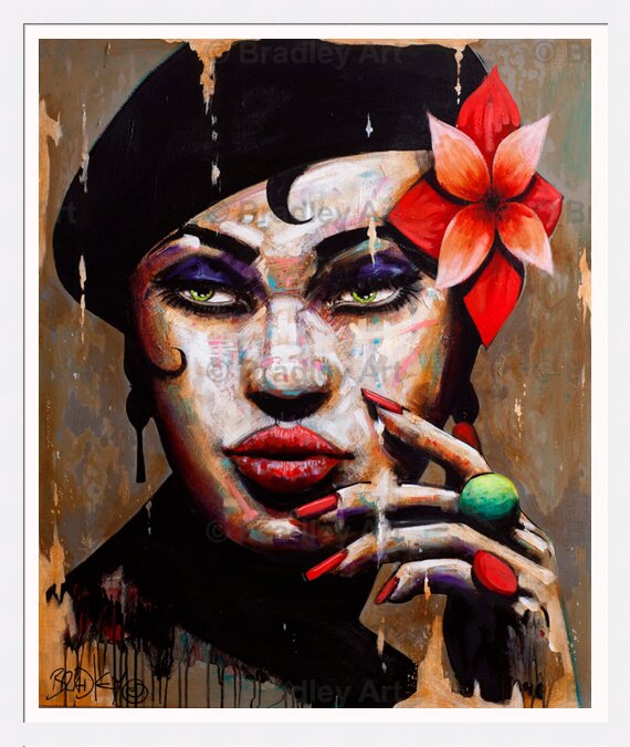 "La Femme en Noir" (Old)