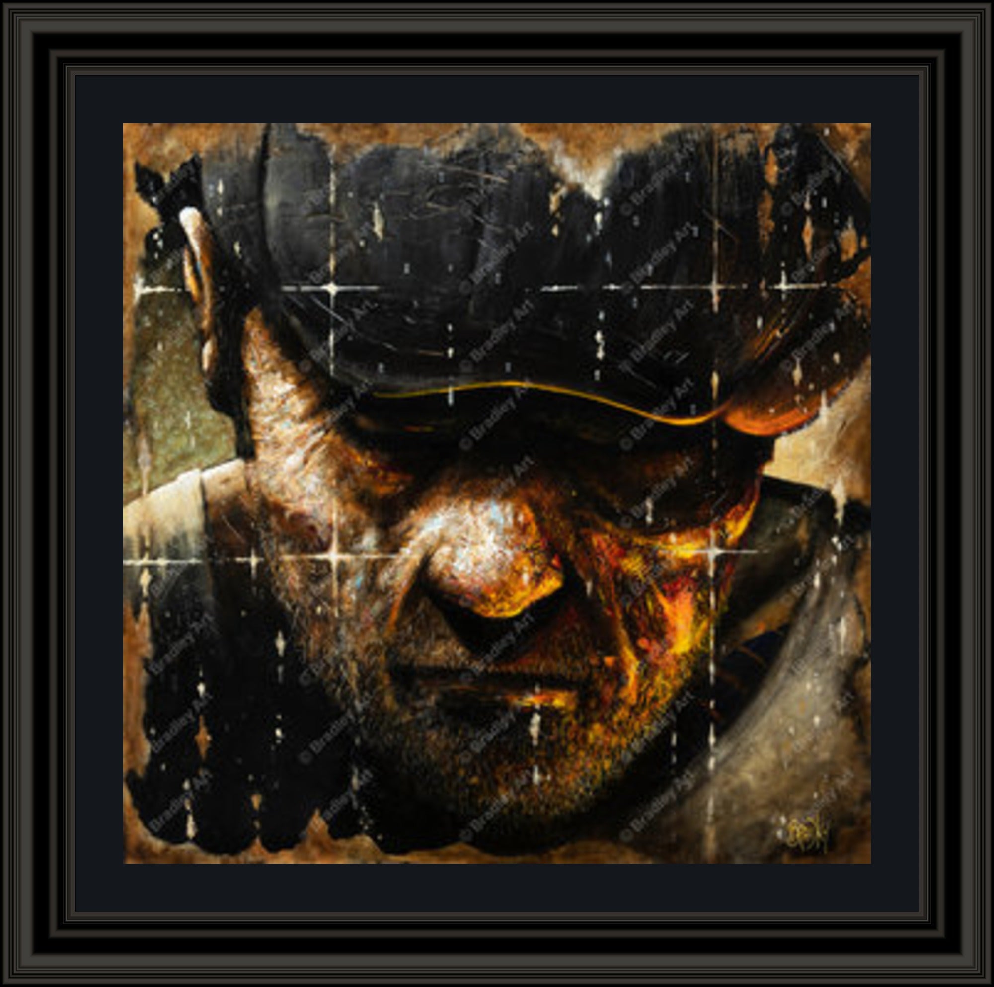 "Fireside" Canvas