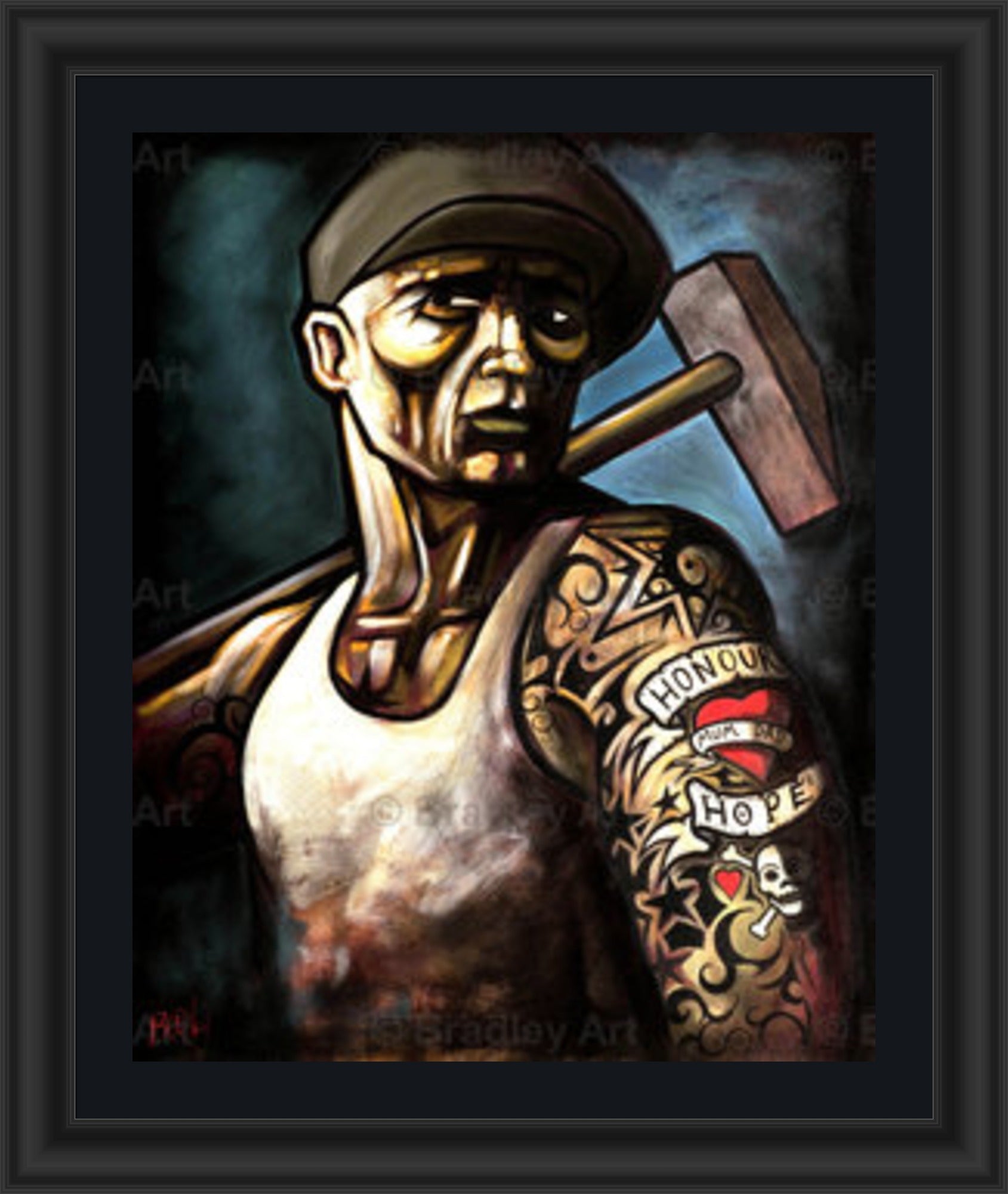 "Honour and Hope" Canvas