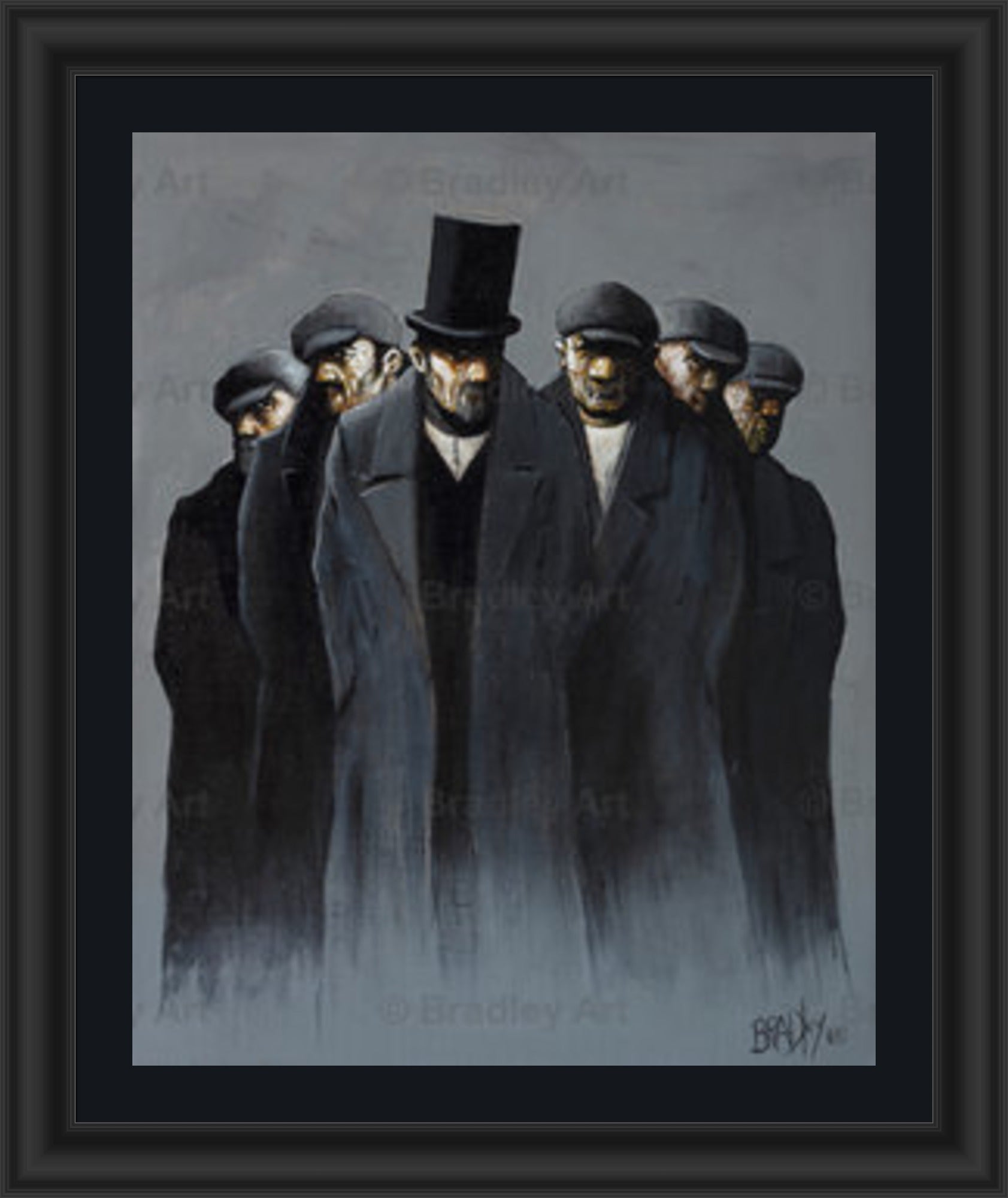 "Men of Business" HE Canvas