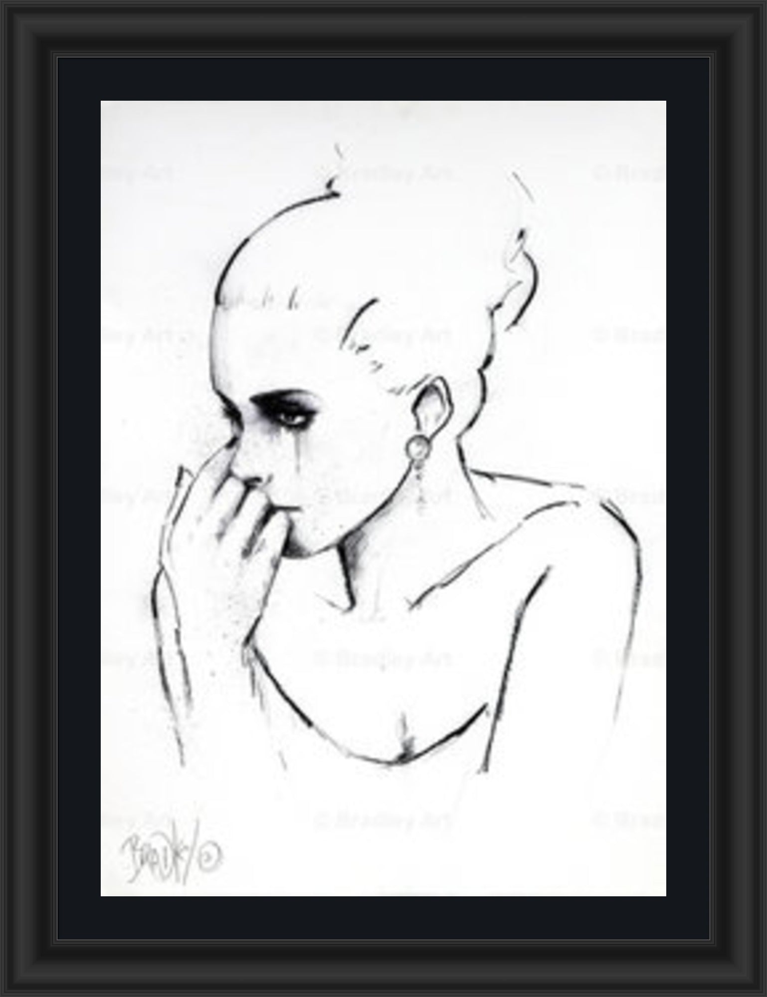 "Thoughts" Canvas