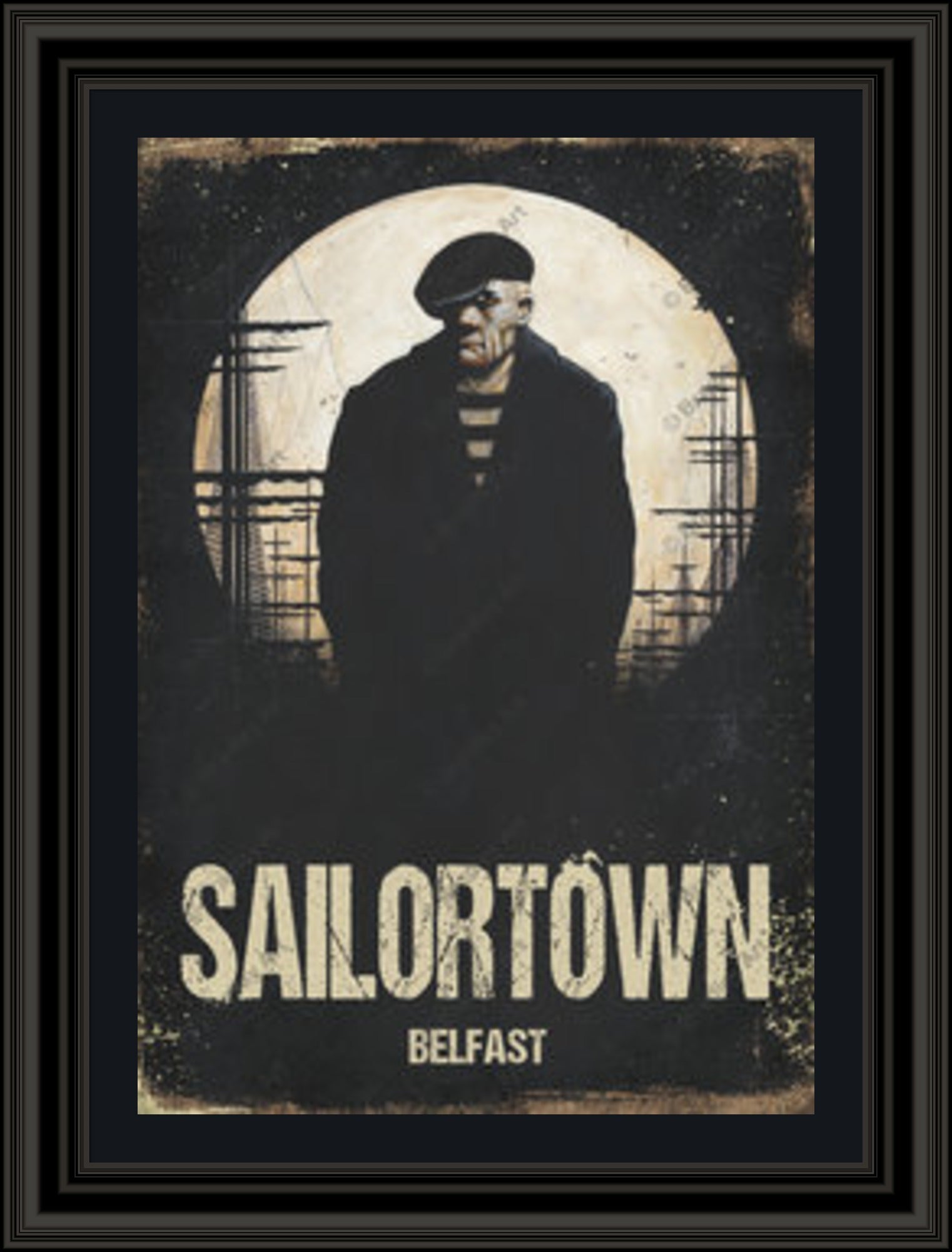 "Sailortown Belfast" HE Canvas