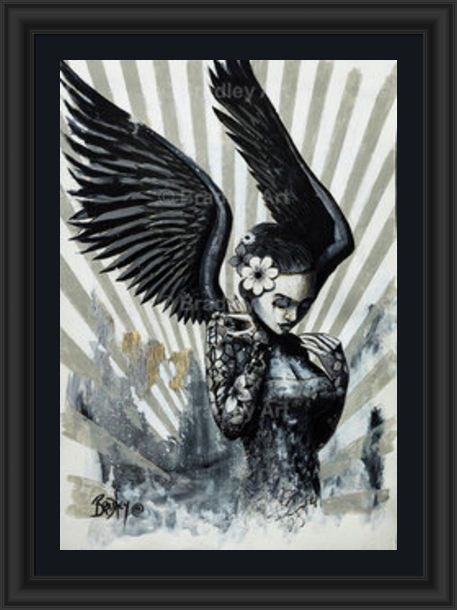 "My Angel II" HE Canvas
