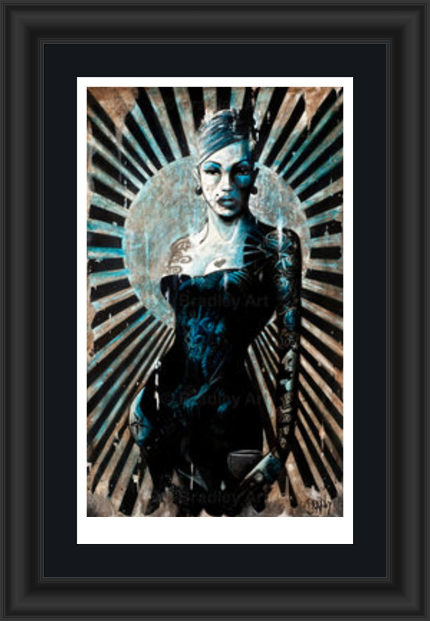 "La Femme Bleue" Print