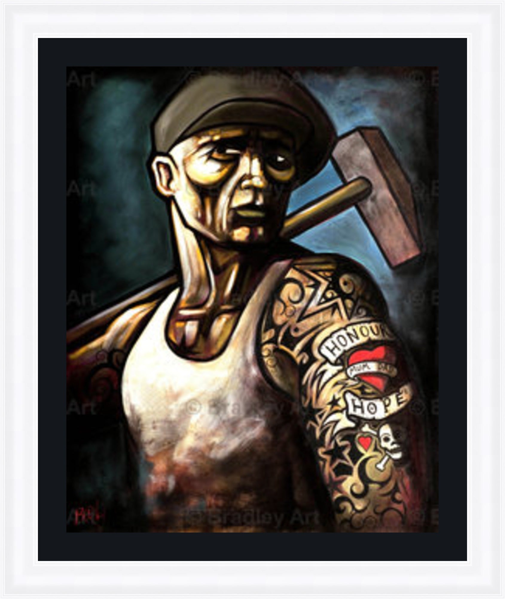 "Honour and Hope" HE Canvas