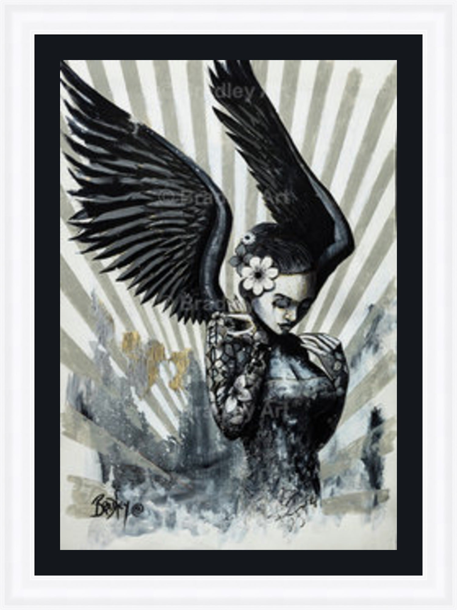 "My Angel II" HE Canvas