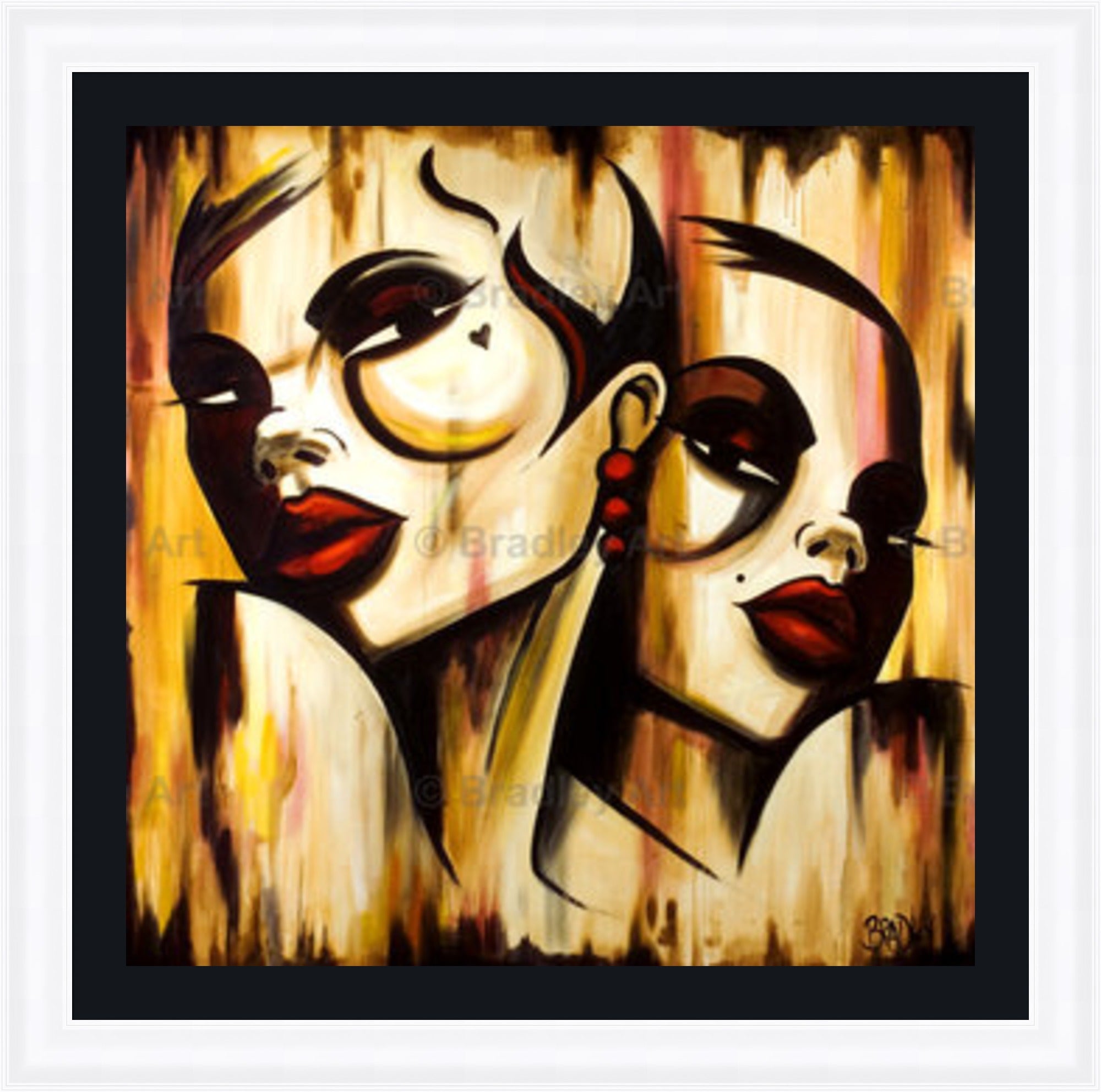 "Girls Parisienne" Canvas