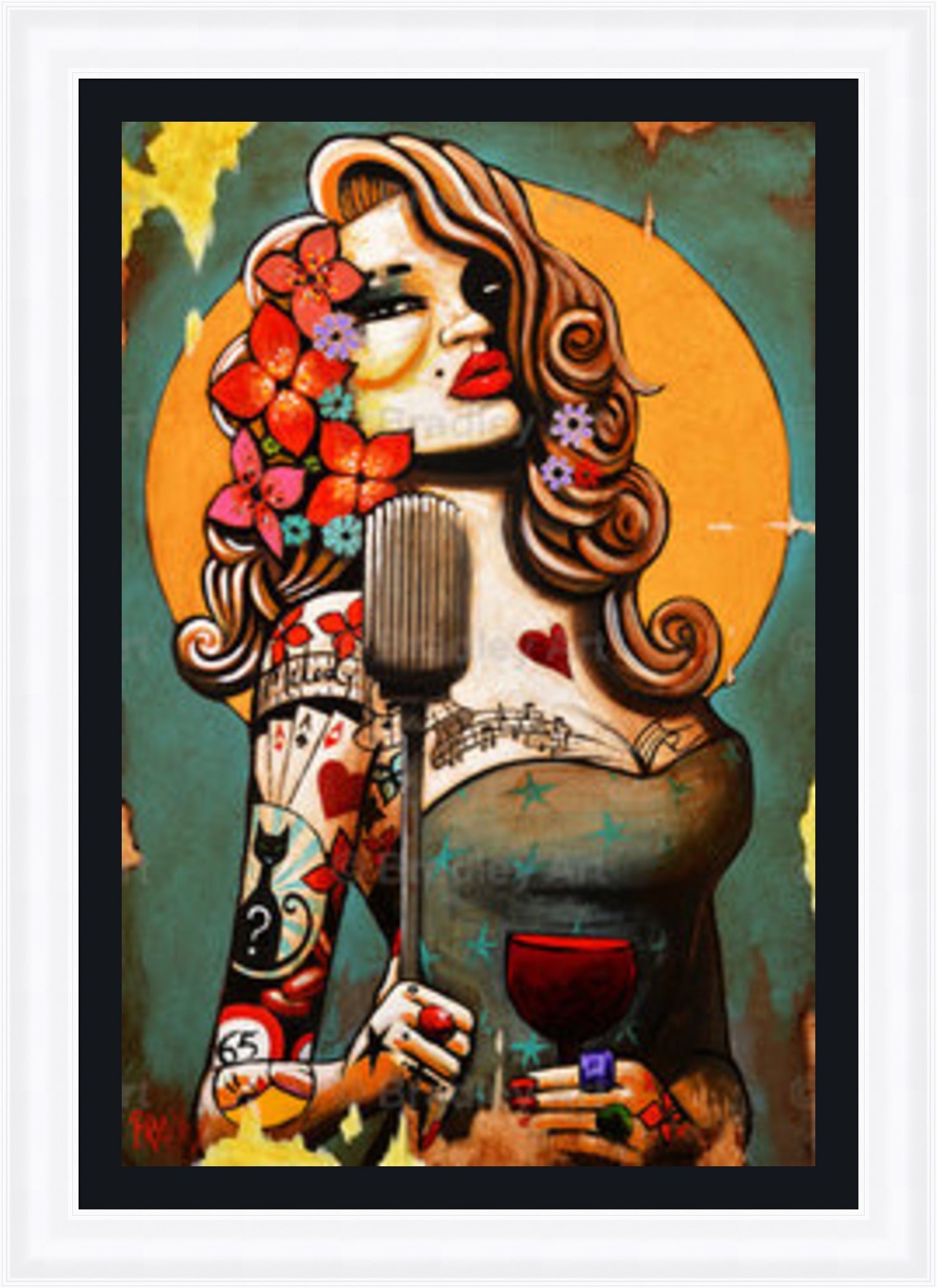 "Melody" Canvas