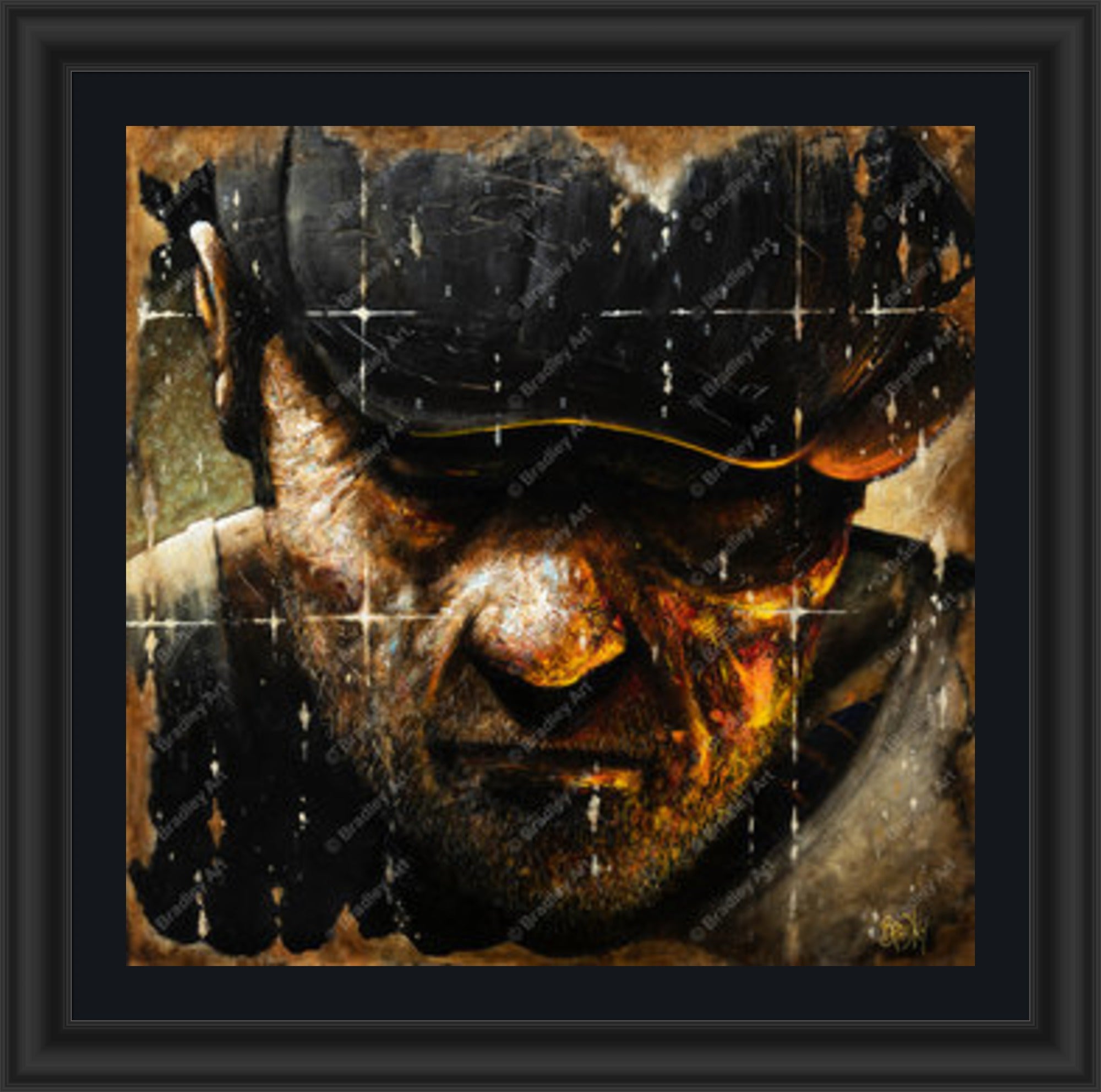 "Fireside" Canvas