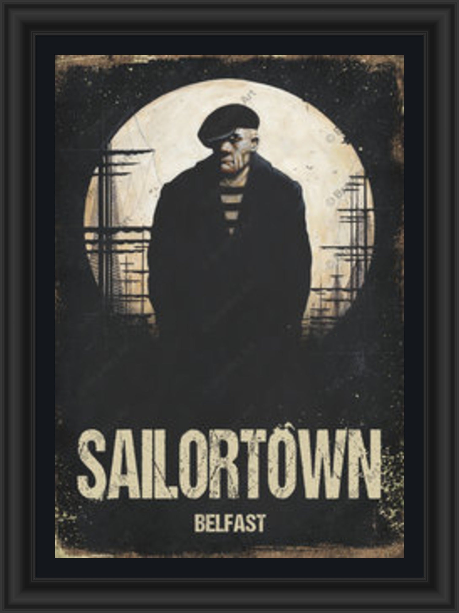 "Sailortown Belfast" HE Canvas