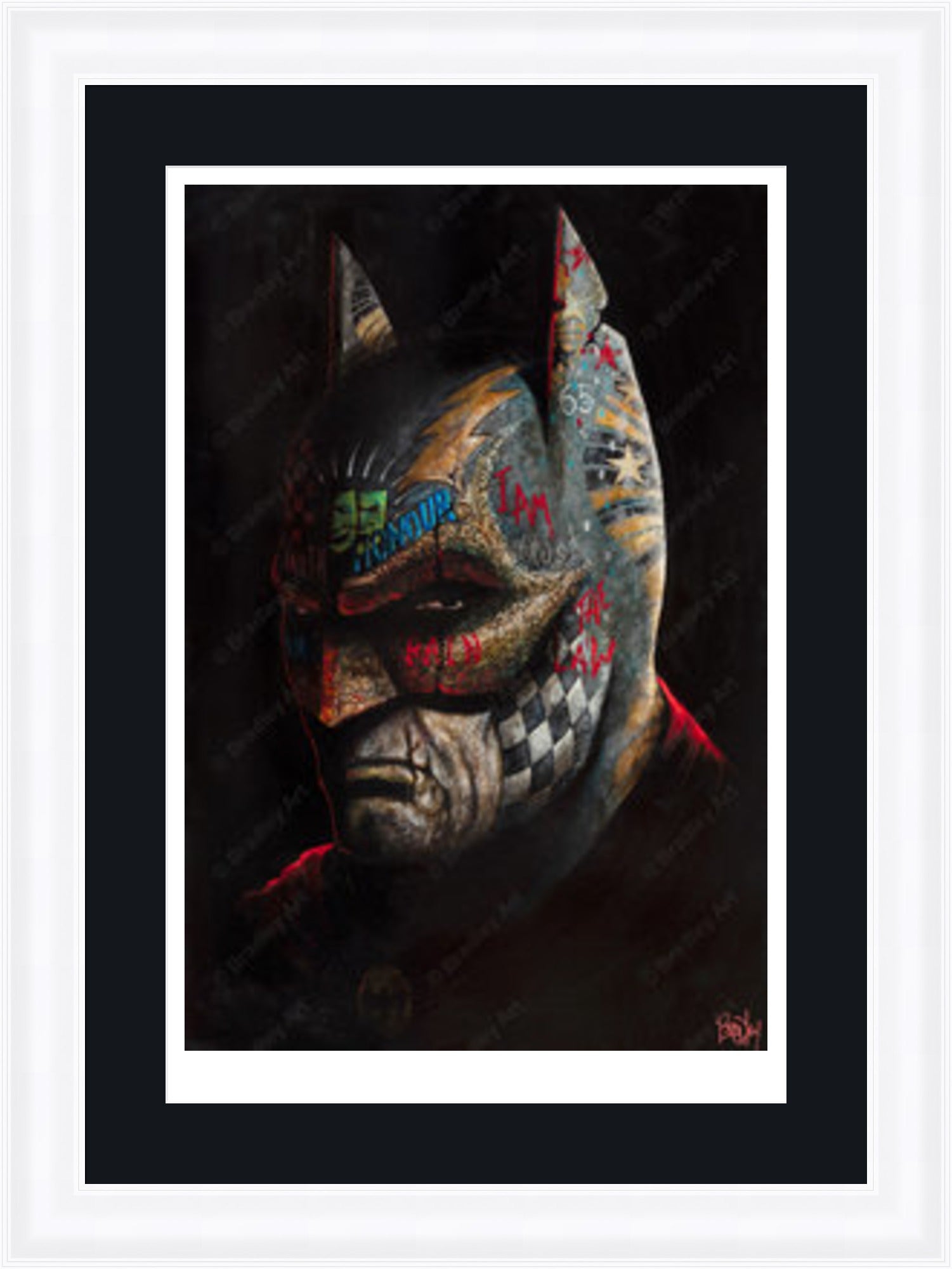 "I Am The Law" Print