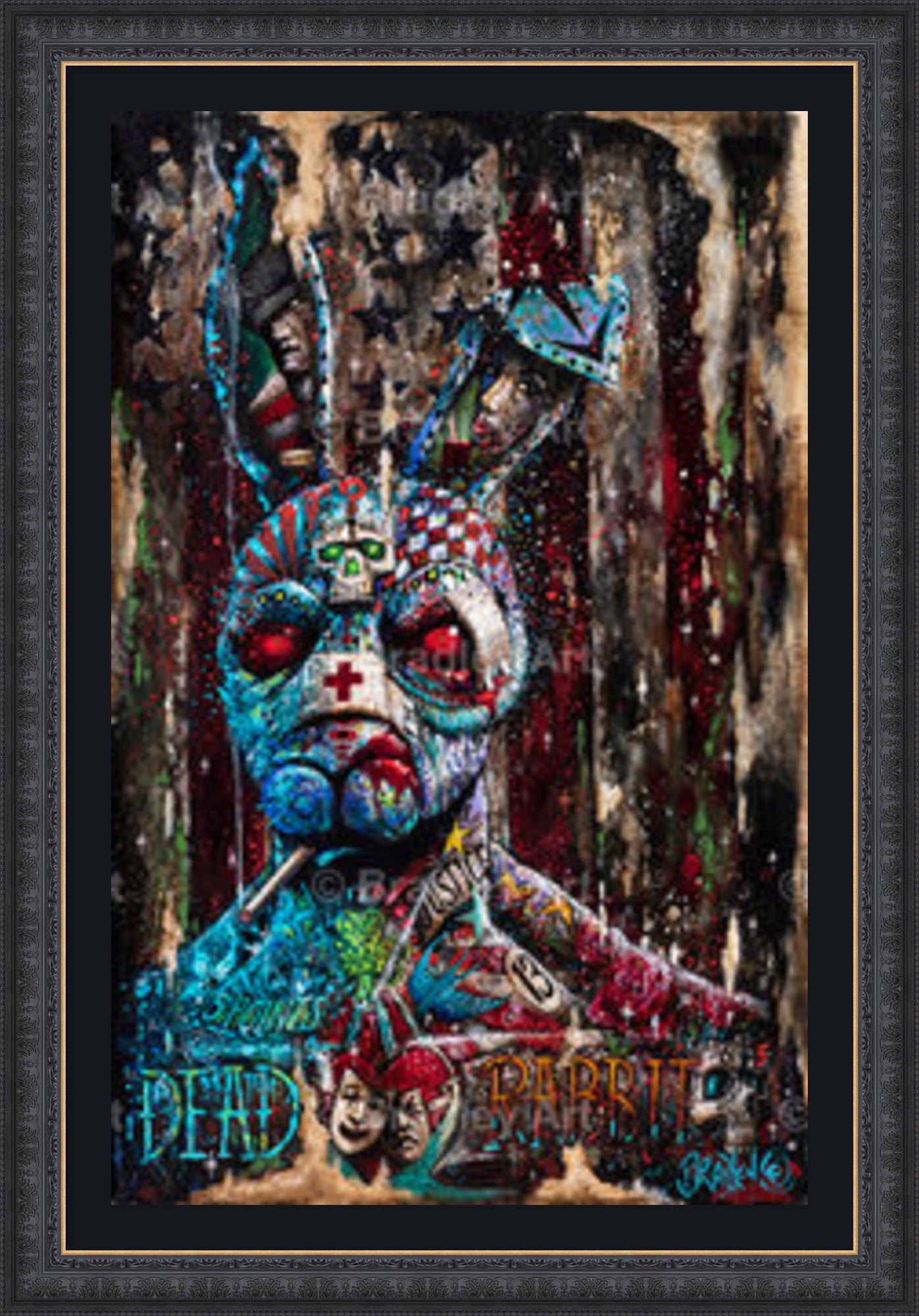 "The Dead Rabbit" Canvas