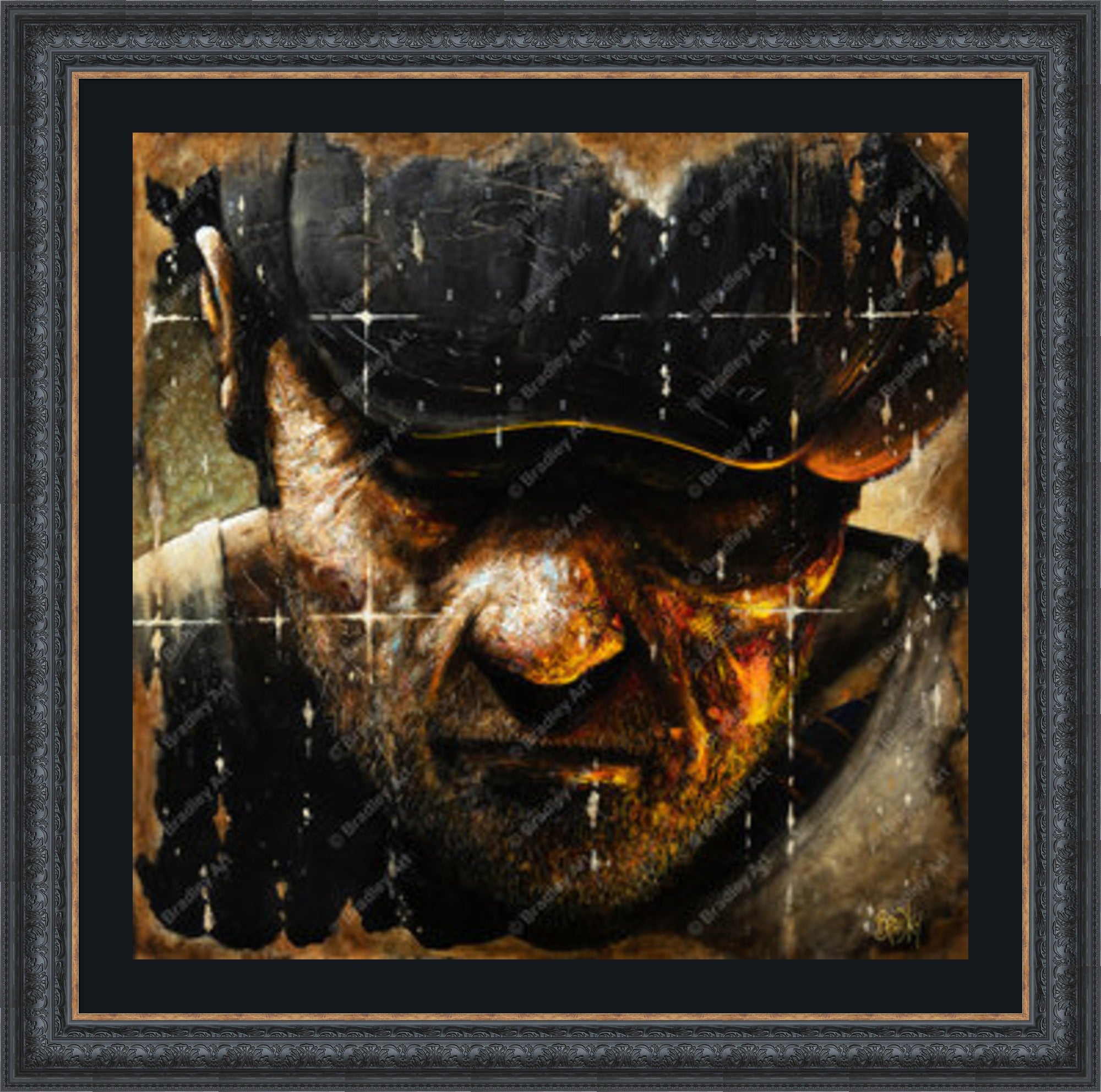 "Fireside" Canvas