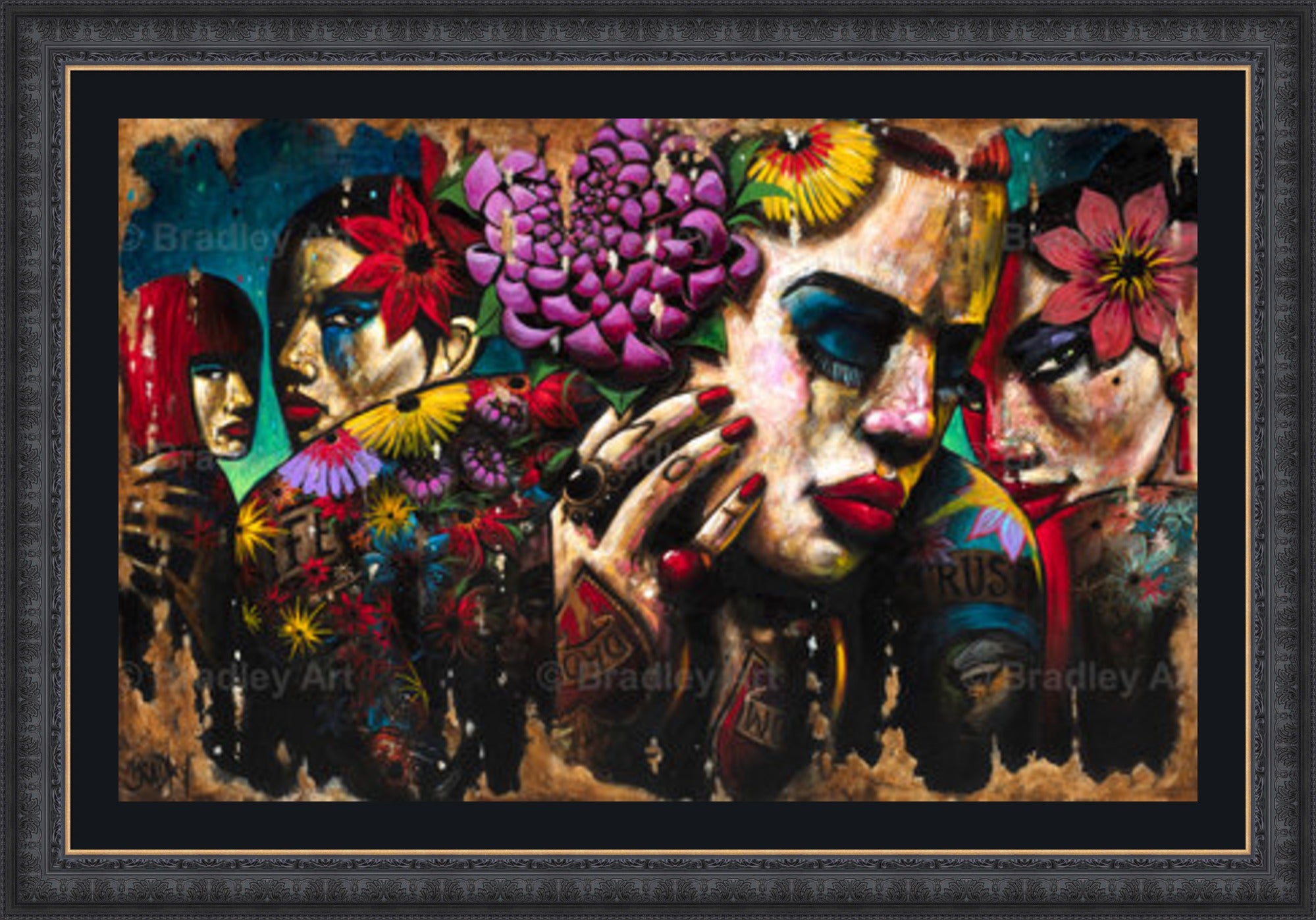 "Girlfriends" Canvas